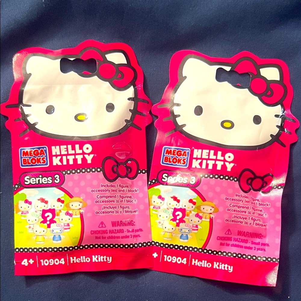 Super Rare Mega Bloks Hello Kitty